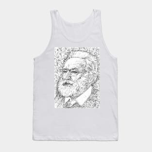 VICTOR HUGO pencil portrait .1 Tank Top